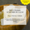 Bien utiliser le beurre de cacao