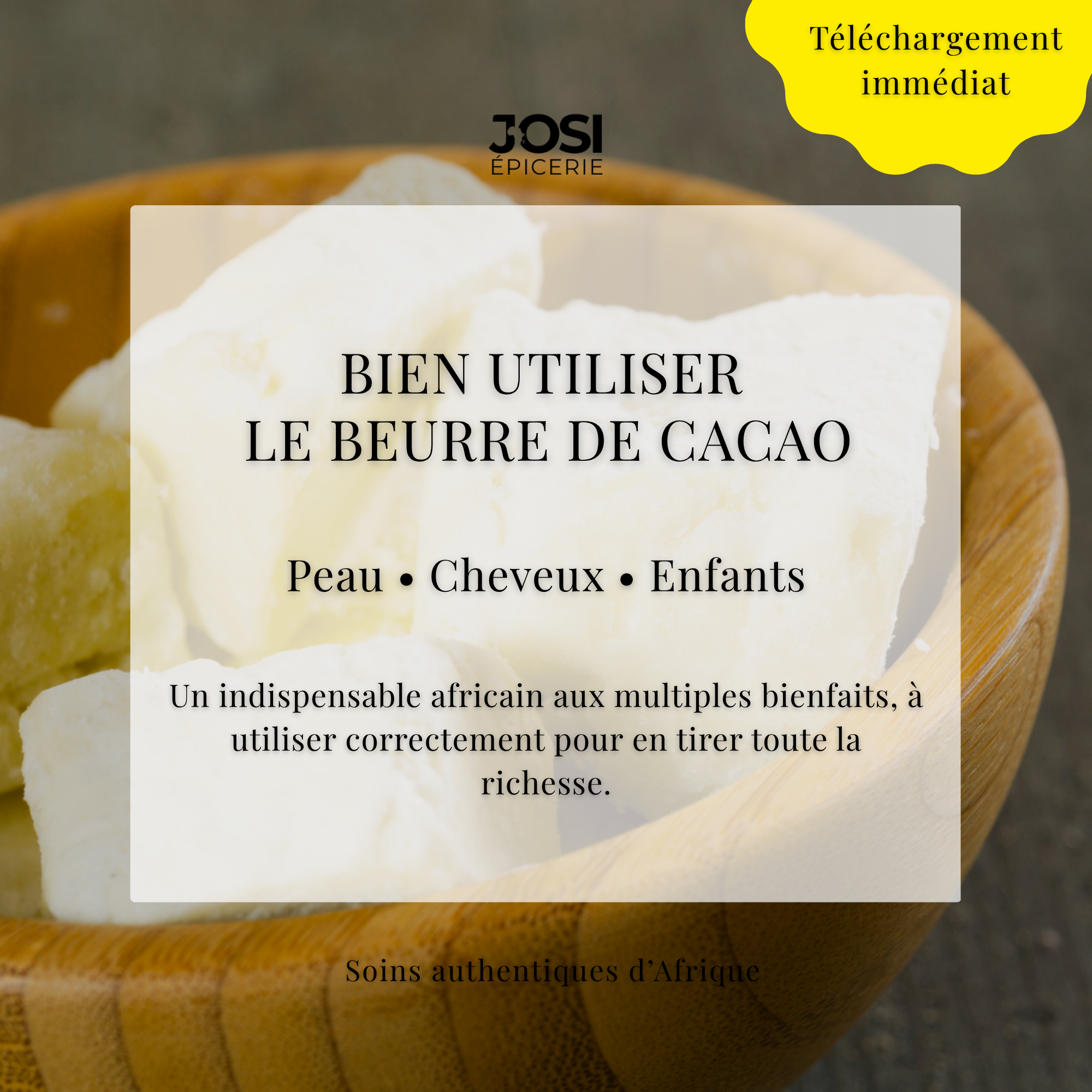 Bien utiliser le beurre de cacao