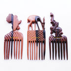Peigne en bois d'ébène
