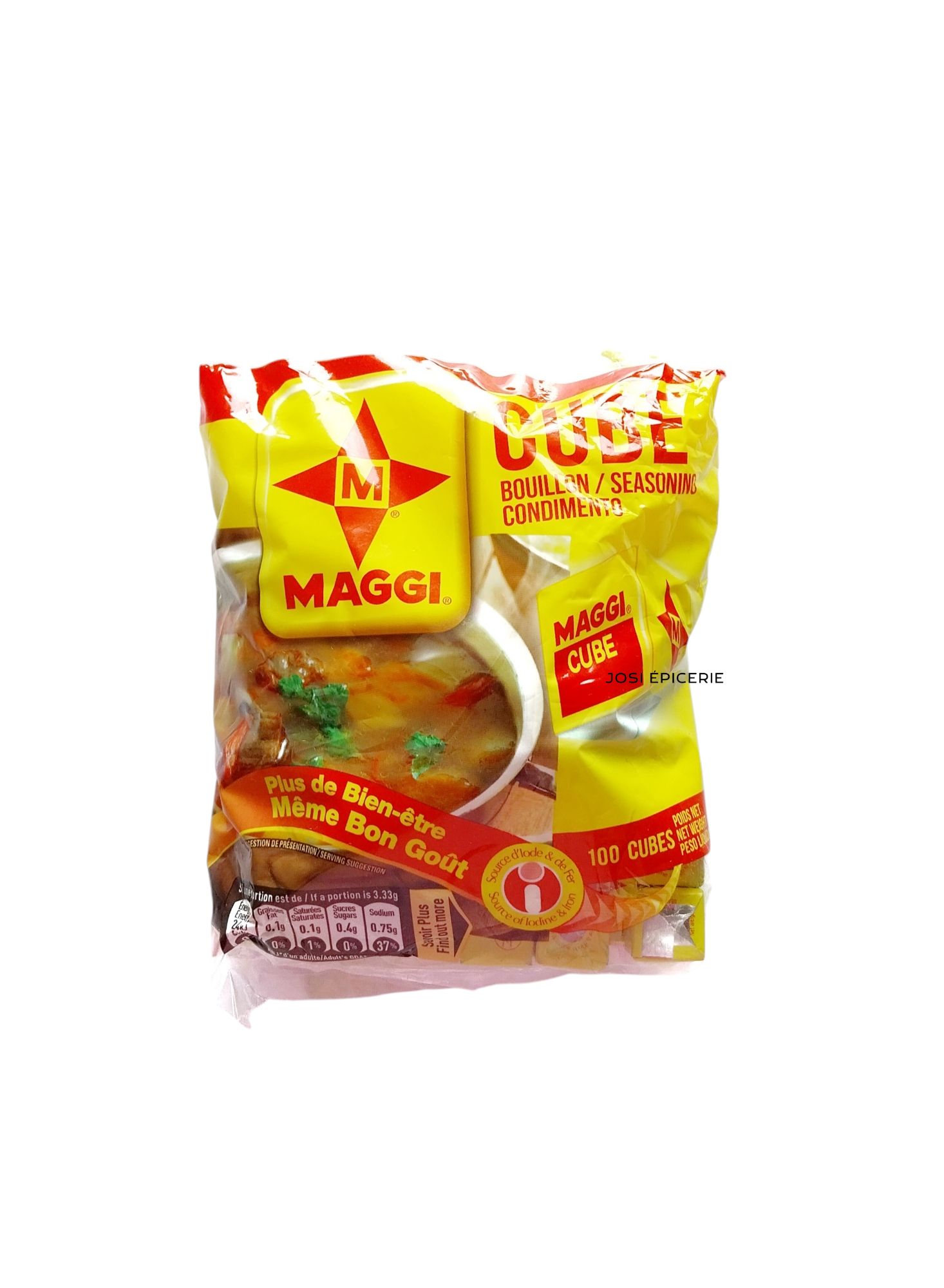 Bouillon cube maggi étoile
