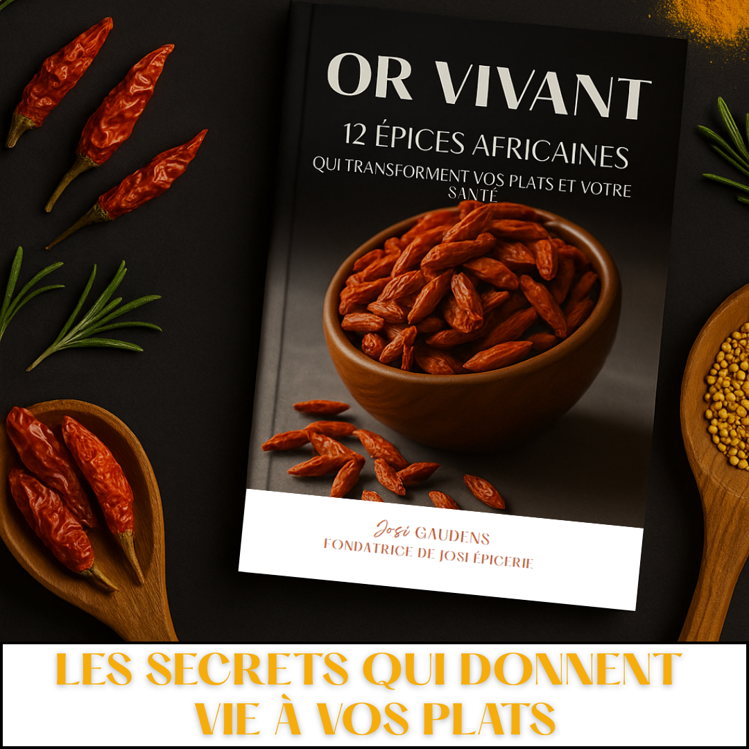 [EBOOK SEUL] OR VIVANT : 12 ÉPICES AFRICAINES QUI TRANSFORMENT VOS PLATS ET VOTRE SANTÉ (FR)